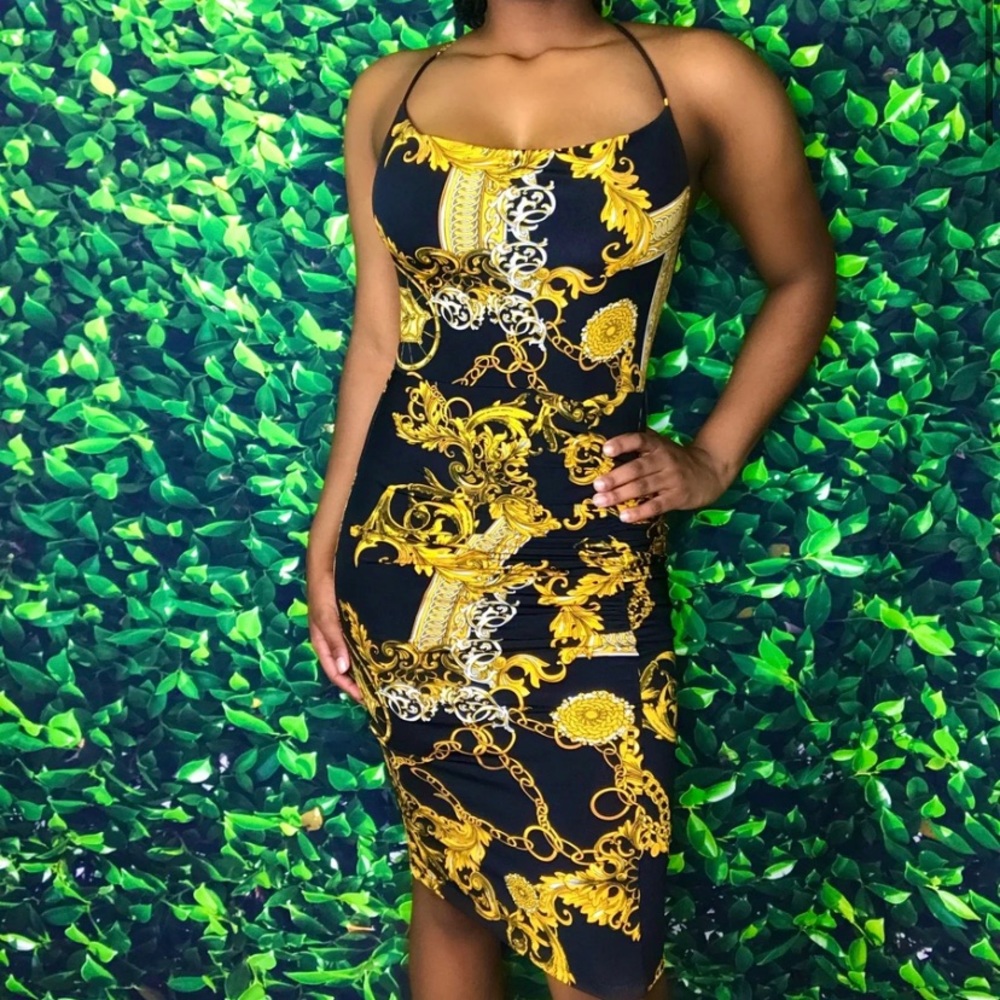 Fitted mini Dress
